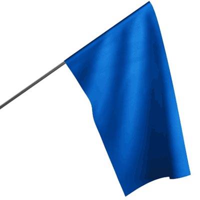 blaue Flagge