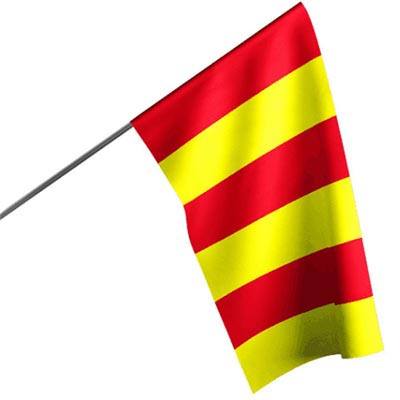 rotgelbe Flagge